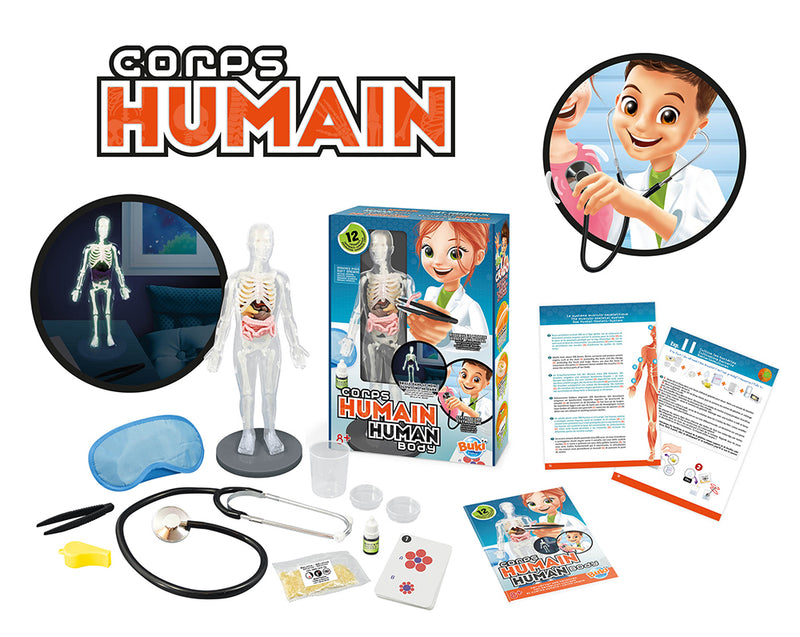 Buki France – Kit Corps Humain (12 Expériences)