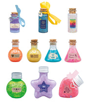 Glittering potions made with the Buki Potions Lab