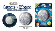 Buki glow-in-the-dark Moon detail