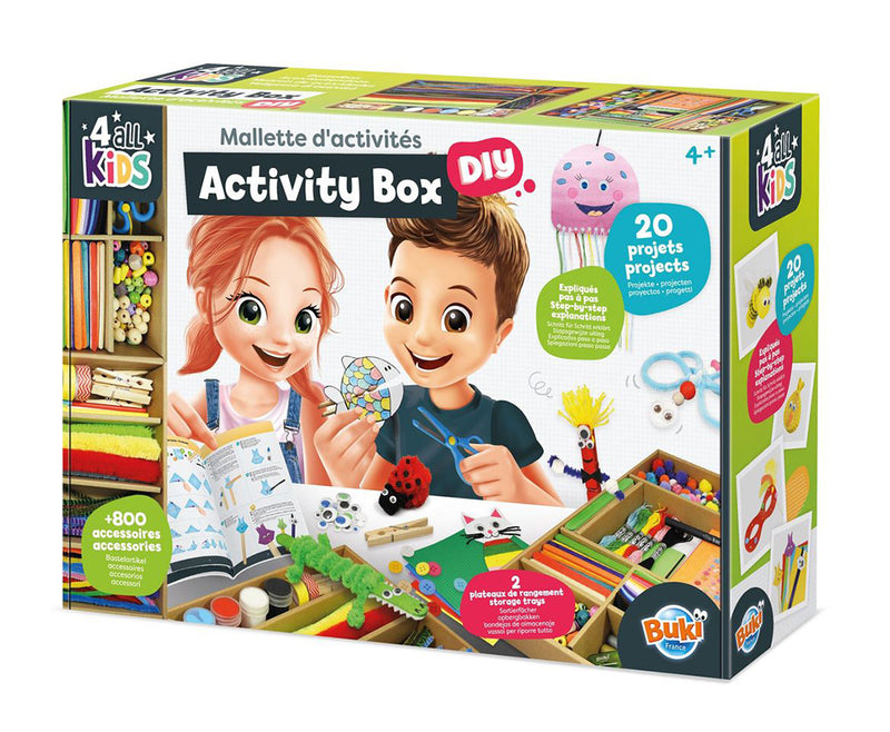 Buki 4 all Kids craft activity case
