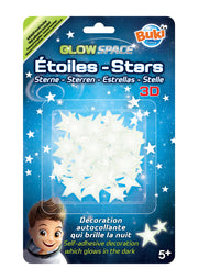 Buki glow-in-the-dark 3D stars