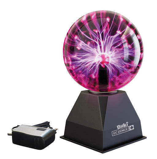Buki Science Plus Plasma Ball 15 cm – touch-reactive lightning