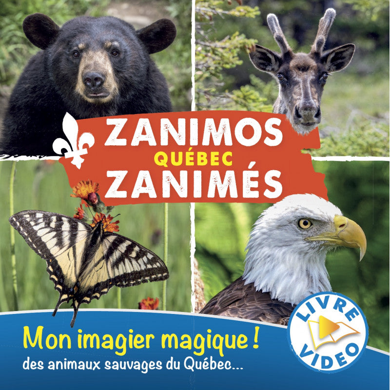 Zanimos Québec – couverture de l'imagier (Austral Éditions)
