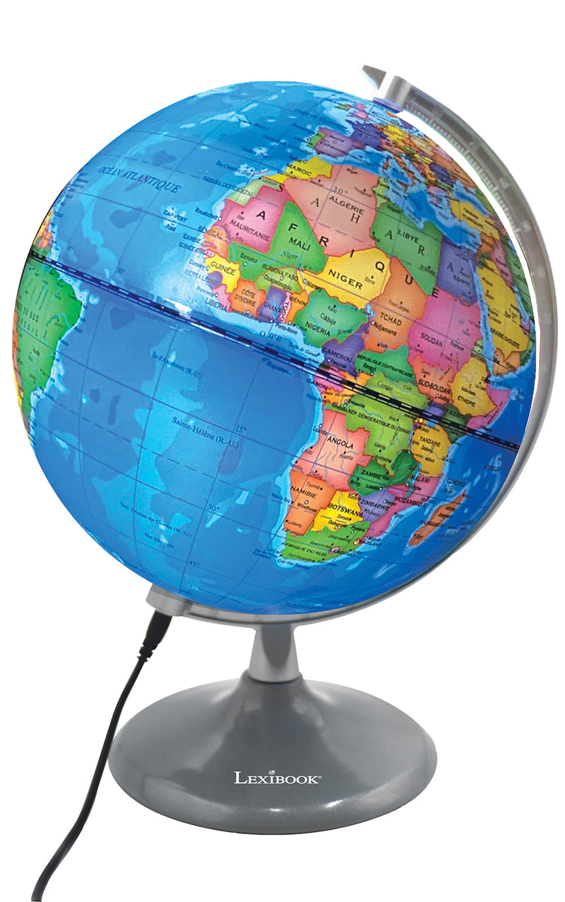Day & Night Illuminated Globe – Lexibook