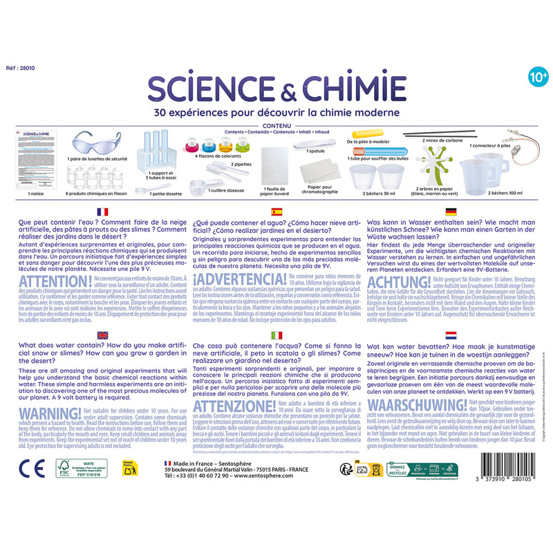 Science & Chemistry – Sentosphère