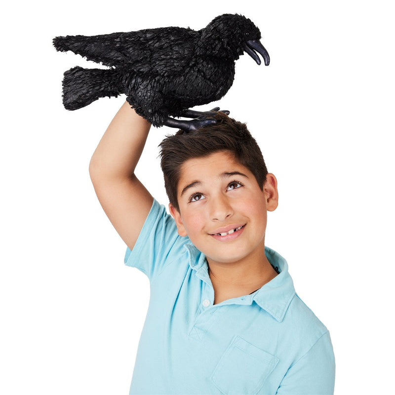 Crow Hand Puppet – Folkmanis