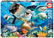 Educa Underwater Selfie 500-piece puzzle