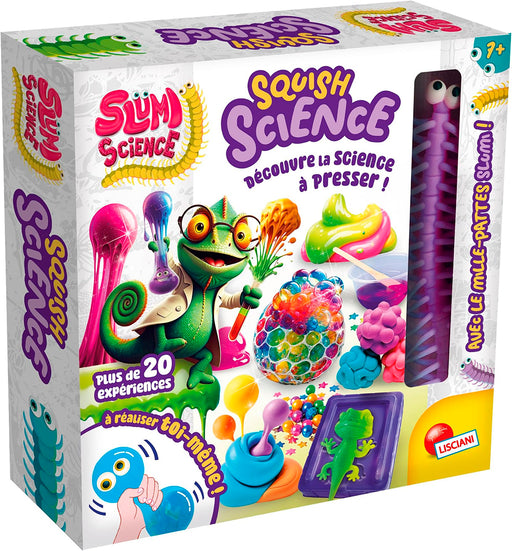 Lisciani Slumi Science Squish Science kit box, French edition