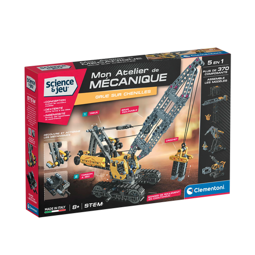Science & Play: Mechanics Lab – Mobile Crane – Clementoni