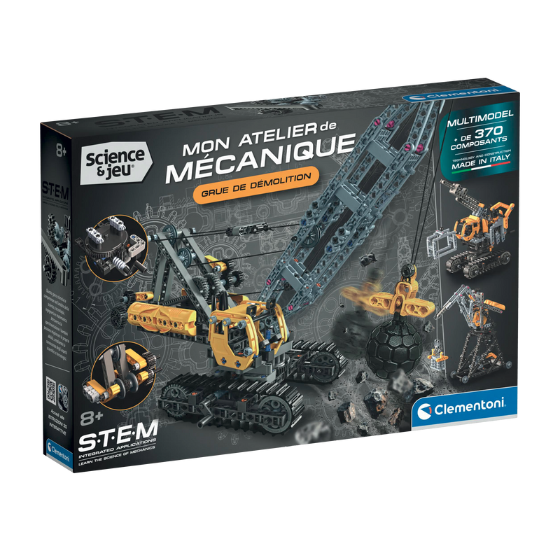 My Mechanics Lab: Demolition Crane – Clementoni