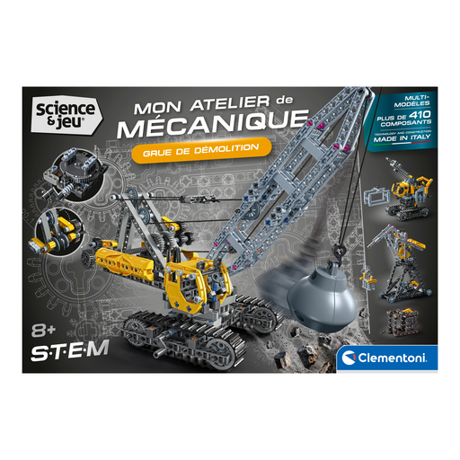 My Mechanics Lab: Demolition Crane – Clementoni
