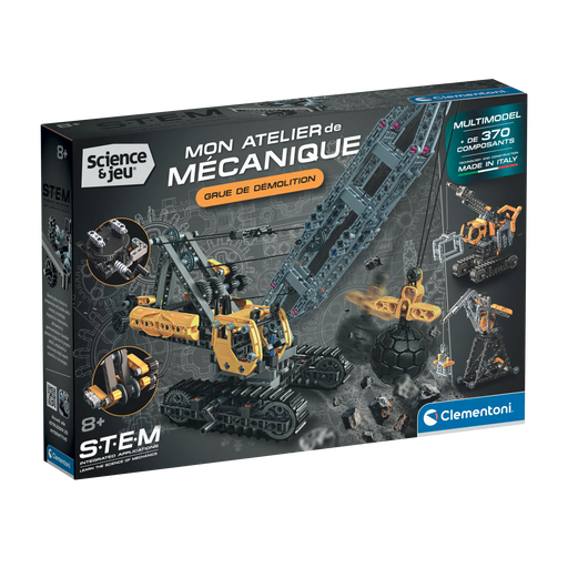 My Mechanics Lab: Demolition Crane – Clementoni