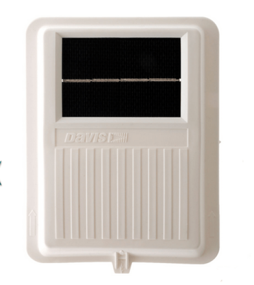 Davis 7345.114 front cover with solar panel for Vantage Pro2 ISS
