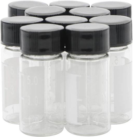 5 ML GLASS VIAL WITH SCREW CAP (PKG/10) for Science and Nature from Le Naturaliste