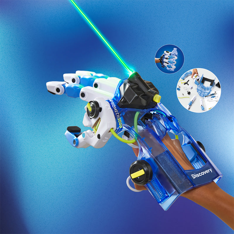 Assembled hydraulic robotic hand