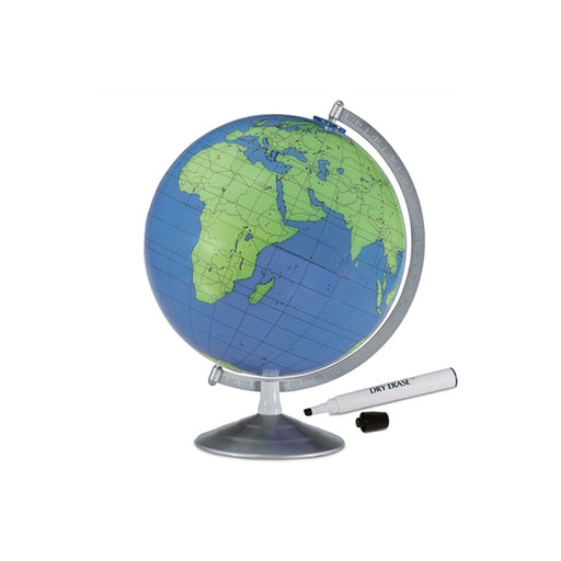 Geographer Write-On Wipe-Off Globe 12 inch