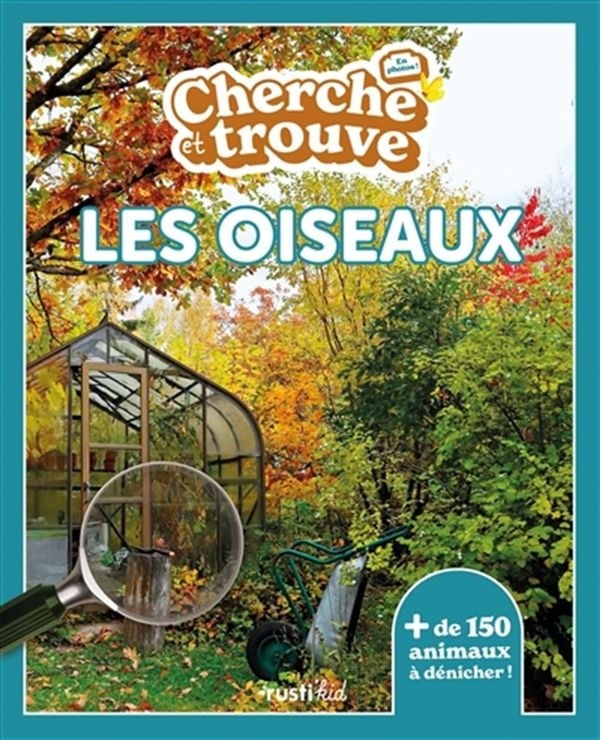 Les oiseaux — cherche et trouve — couverture