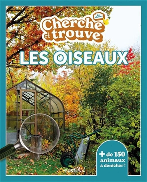 Les oiseaux — cherche et trouve — couverture