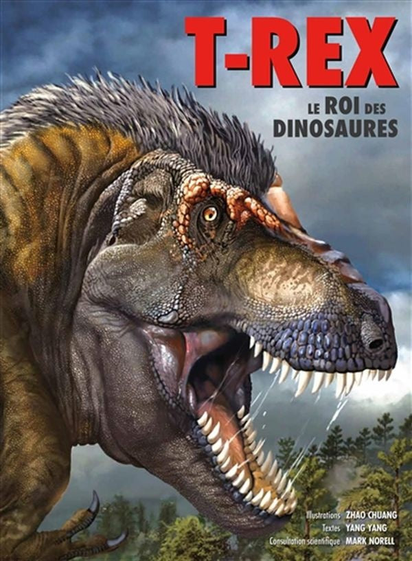 T.rex le roi des dinosaures — couverture