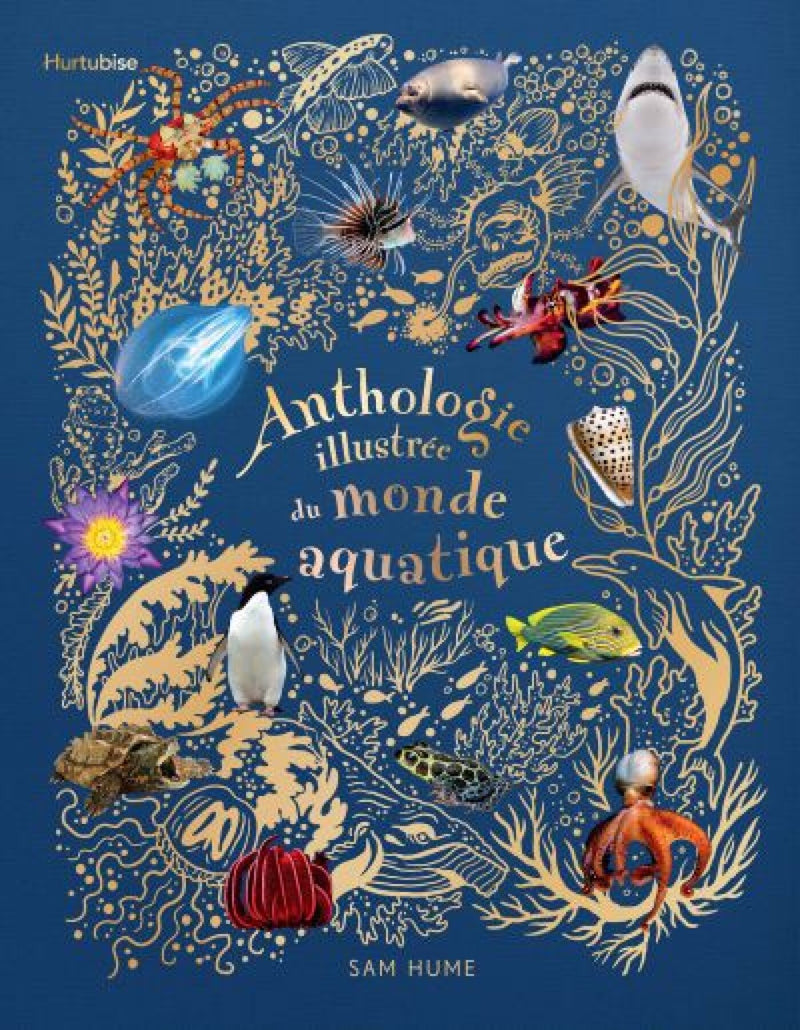 Anthologie illustrée du monde aquatique — couverture