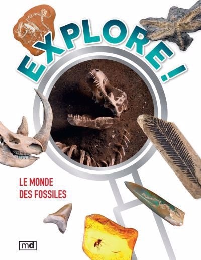 Explore! Le monde des fossiles — couverture