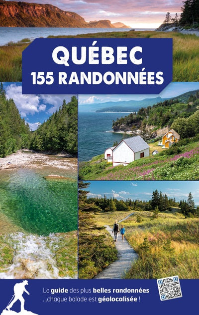 Québec, 155 randonnées – couverture du guide (Austral Éditions)
