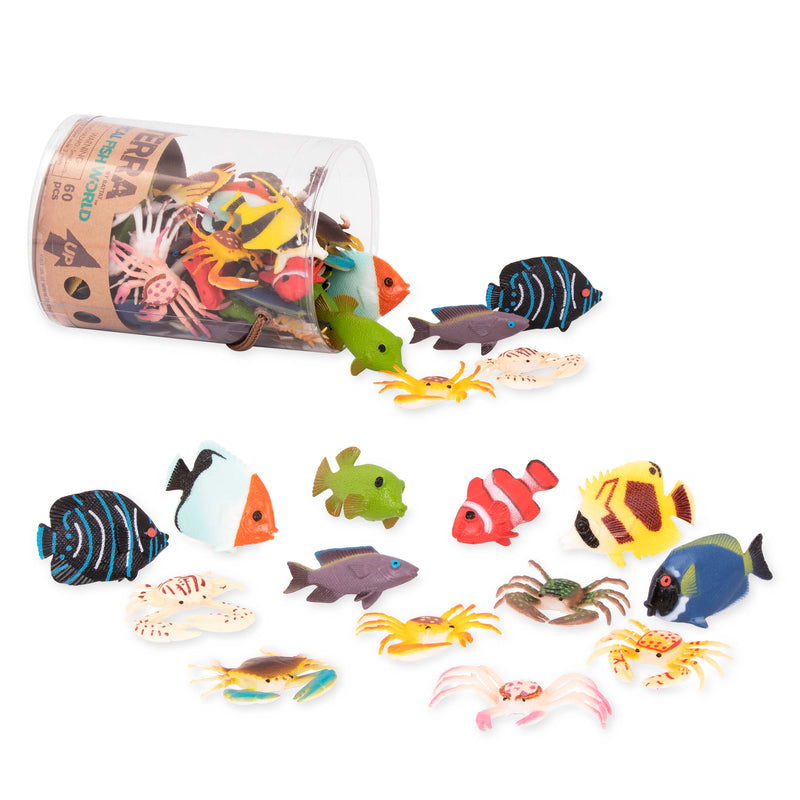 Tropical Fish World in a Tube – Terra by Battat