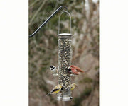 Aspects medium brushed nickel Quick Clean seed tube feeder