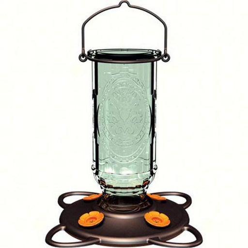 Vintage Oriole Feeder 20 oz with pewter metal accents