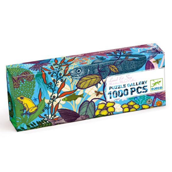 Djeco Gallery puzzle Land and Sea, 1000 pieces, panoramic format