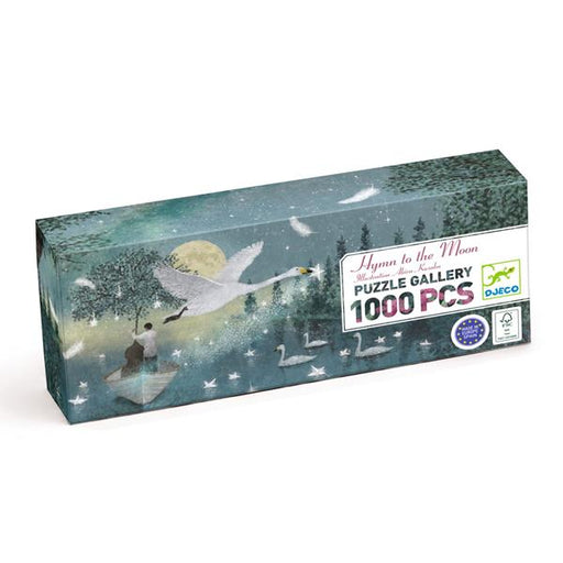 Djeco Gallery puzzle Hymn to the Moon, 1000 pieces, panoramic format