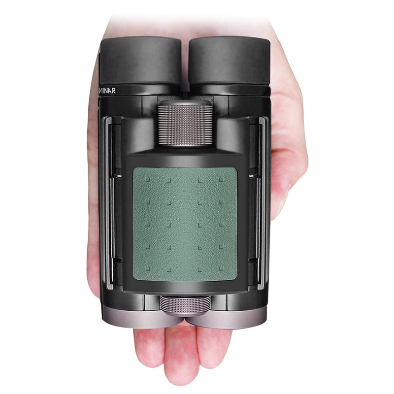 Kowa Genesis 10x22 compact binoculars in hand