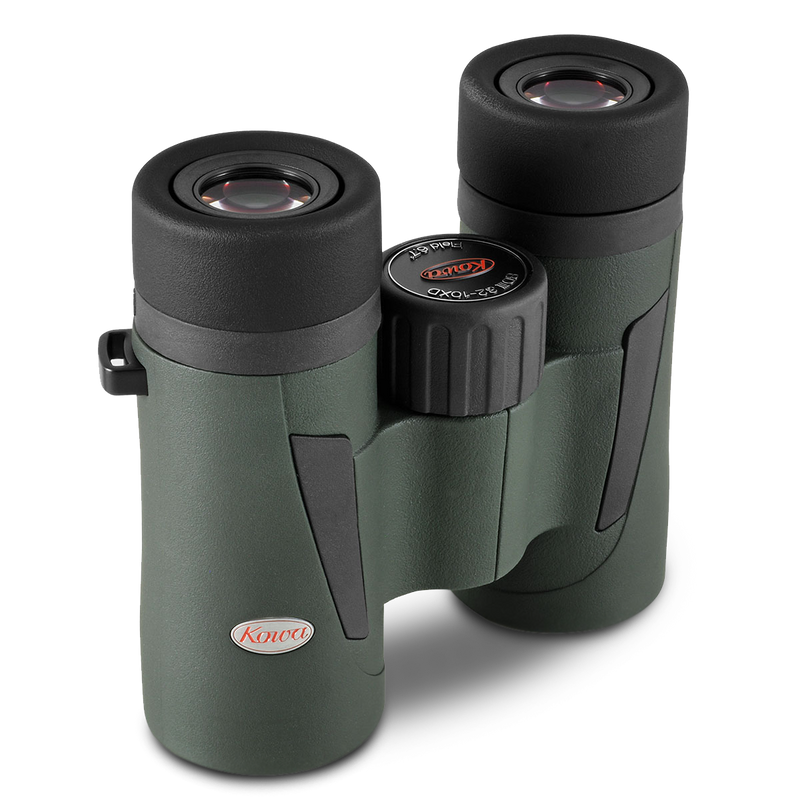 Kowa BD III XD 10x32 binoculars, side view