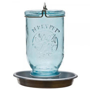 Perky-Pet Mason Jar Wild Bird Waterer 32 oz