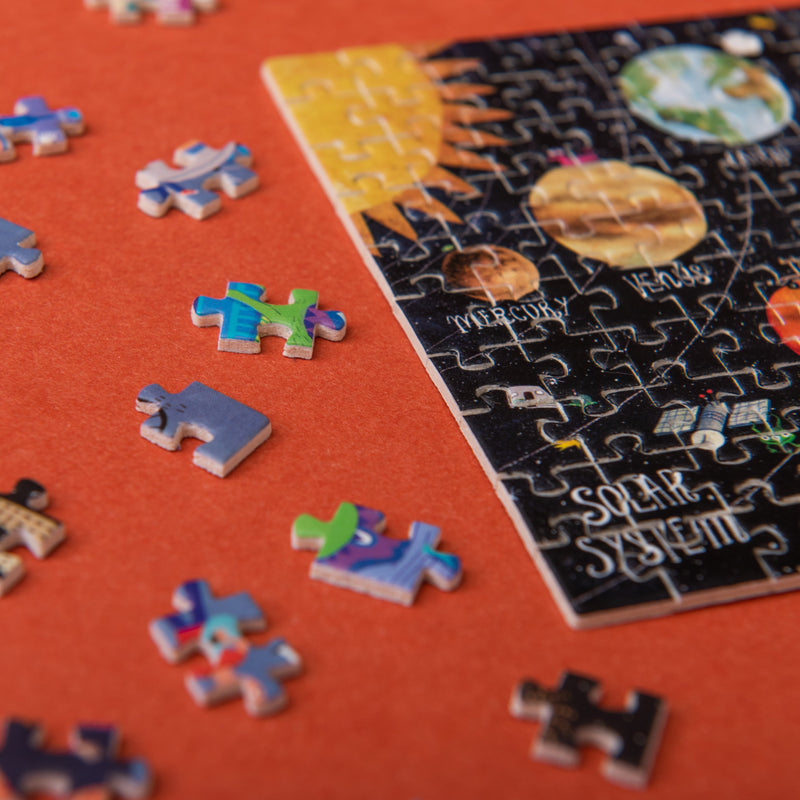 Micropuzzle, Planets, 150 Pieces – Londji