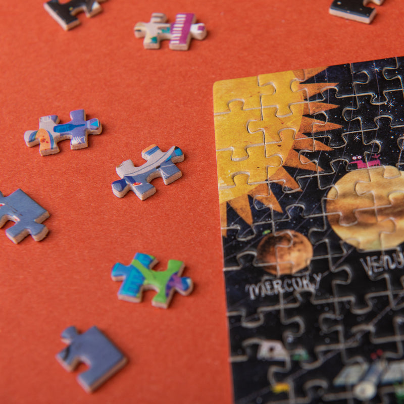 Micropuzzle, Planets, 150 Pieces – Londji