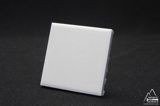 Plaque de céramique (porcelaine non émaillée) pour test du trait (Minroc Science)