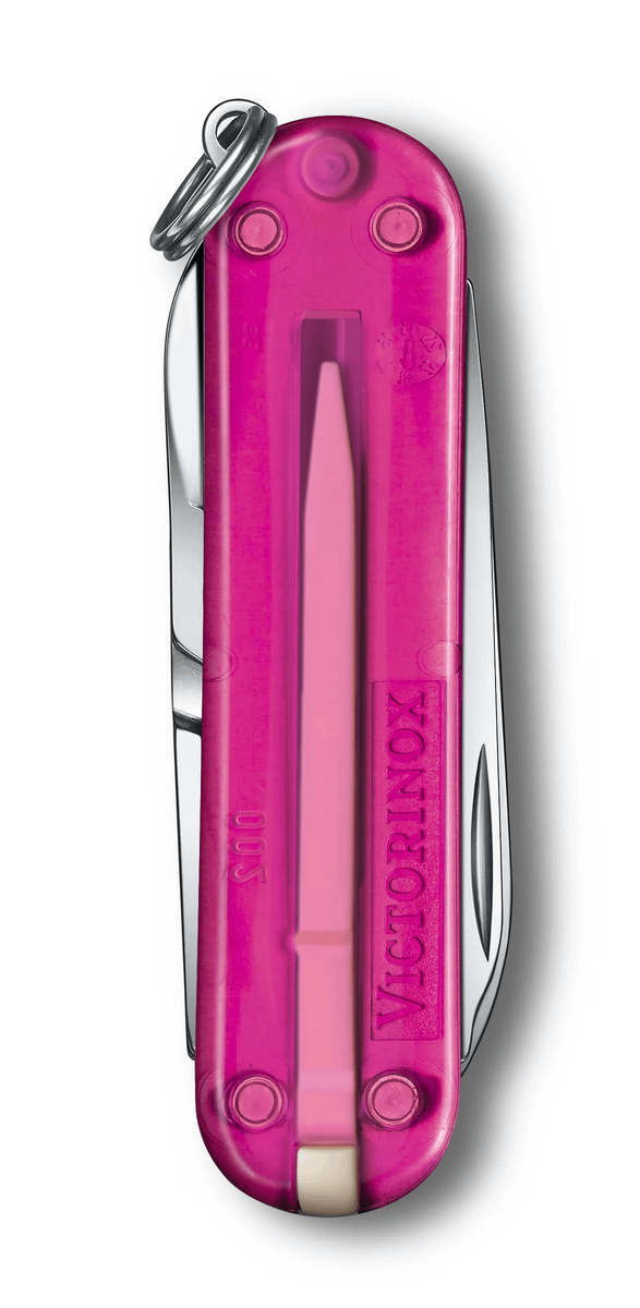 Victorinox Classic SD Transparent, Cupcake Dream (pink), back view