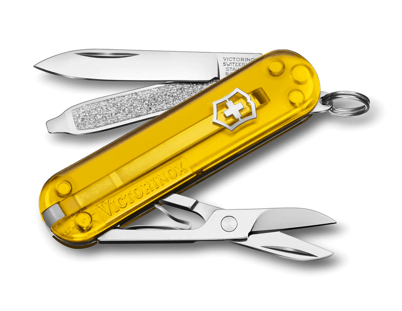 Victorinox Classic SD Transparent, Tuscan Sun (yellow)