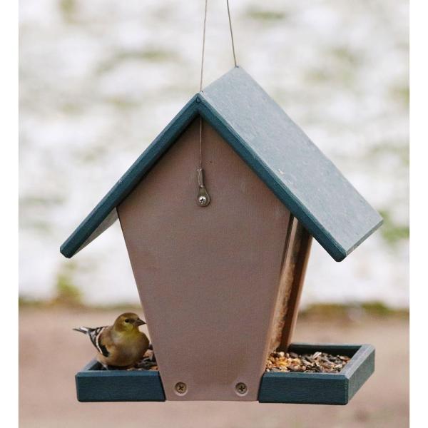 Songbird Essentials recycled plastic small hopper feeder
