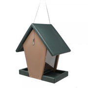 Songbird Essentials recycled plastic small hopper feeder - alternate view