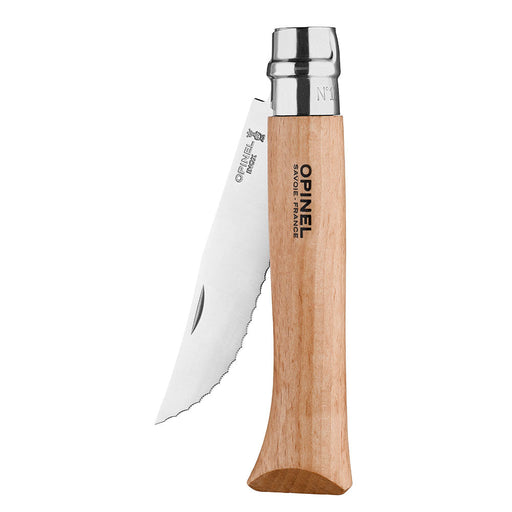 Opinel couteau pliant no 12 à lame crantée, fermé