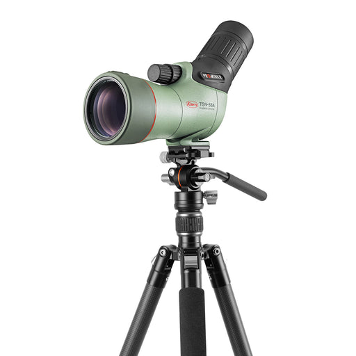 Kowa TSN-55A spotting scope kit with Vanguard VESTA GO 264CV12 tripod
