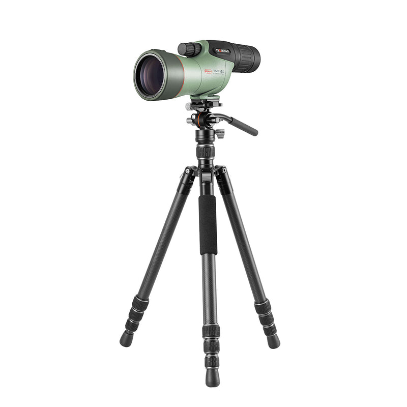 Kowa TSN-55S spotting scope kit with Vanguard VESTA GO 264CV12 tripod