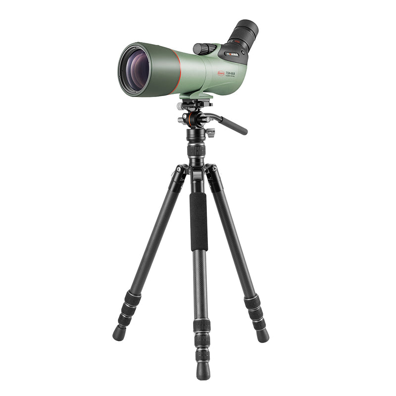 Kowa TSN-66A spotting scope kit with Vanguard VESTA GO 264CV12 tripod