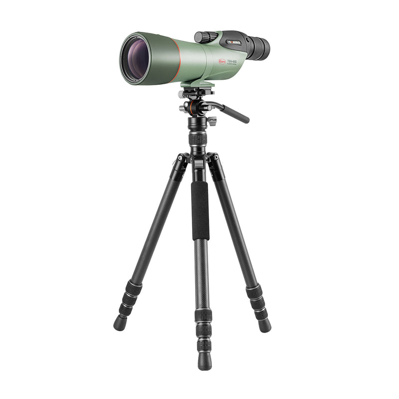 Kowa TSN-66S spotting scope kit with Vanguard VESTA GO 264CV12 tripod