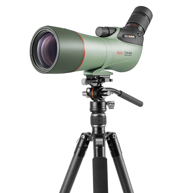 Kowa TSN-66A spotting scope kit with Vanguard VESTA GO 264CV12 tripod