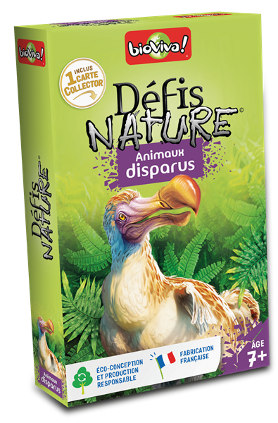 Défis Nature Animaux disparus - Bioviva