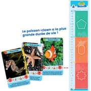 Défis Nature Junior - Merveilles de la mer, contenu du jeu