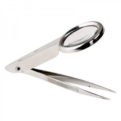 PINCE AVEC LOUPE